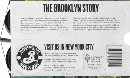 Brooklyn Brewery Lager Perspective: bottom