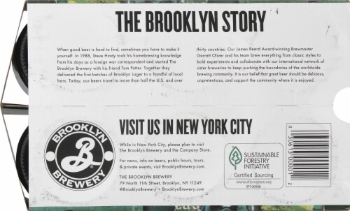 Brooklyn Brewery Lager Perspective: bottom