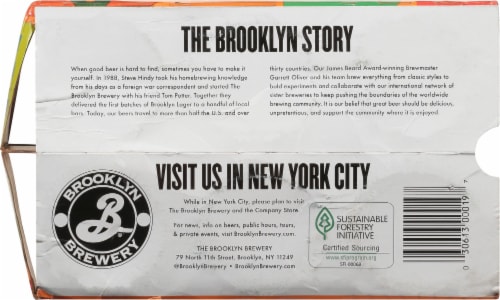 Brooklyn Brewery East India Pale Ale Perspective: bottom