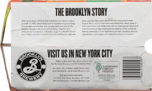 Brooklyn Brewery East India Pale Ale Perspective: bottom