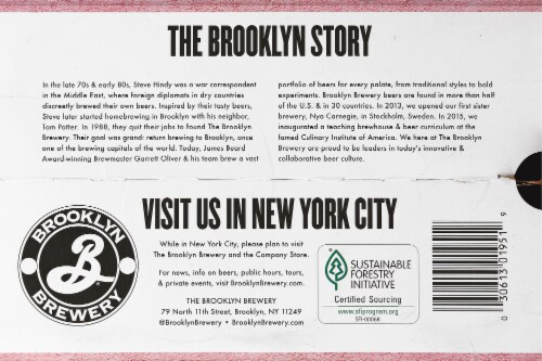 Brooklyn Brewery Brooklyn Bel Air Party Tartly Dry Hopped Sour Ale Perspective: bottom