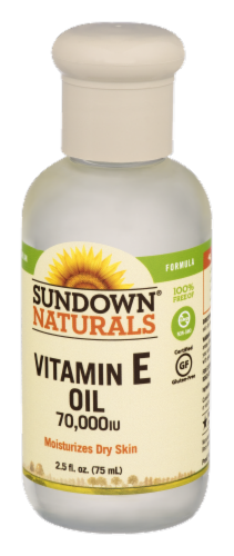 Sundown Naturals Vitamin E Oil 70000 IU Liquid Perspective: bottom