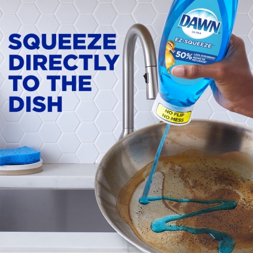 Dawn EZ-Squeeze Ultra Original Liquid Dish Soap Perspective: bottom