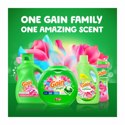 Gain Spring Daydream Liquid Fabric Softener Fabric Conditioner Perspective: bottom