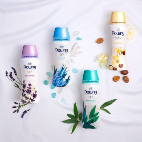 Downy Light Ocean Mist In-Wash Scent Booster Beads Perspective: bottom