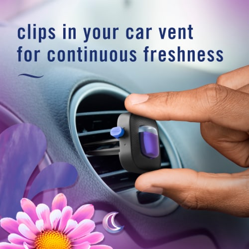 Febreze Car Gain Moonlight Breeze Scent Air Freshener Vent Clip Perspective: bottom