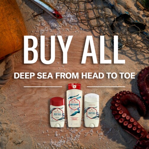 Old Spice® Men's Deep Cleanse Body Wash with Deep Sea Minerals Perspective: bottom