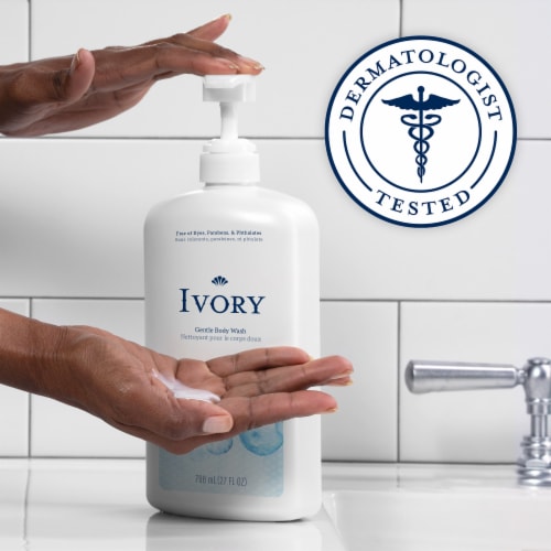 Ivory Mild & Gentle Original Scent Body Wash Perspective: bottom