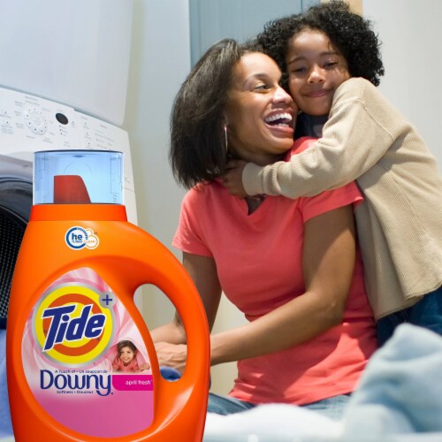 Tide® HE Plus Downy April Fresh™ Liquid Laundry Detergent, 115 fl