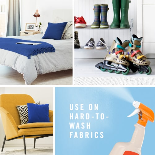 Febreze Fabric Antimicrobial Sanitizing and Odor-Fighting Fabric Spray Perspective: bottom