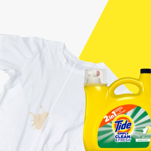 Tide Simply Daybreak Fresh Liquid Laundry Detergent Perspective: bottom