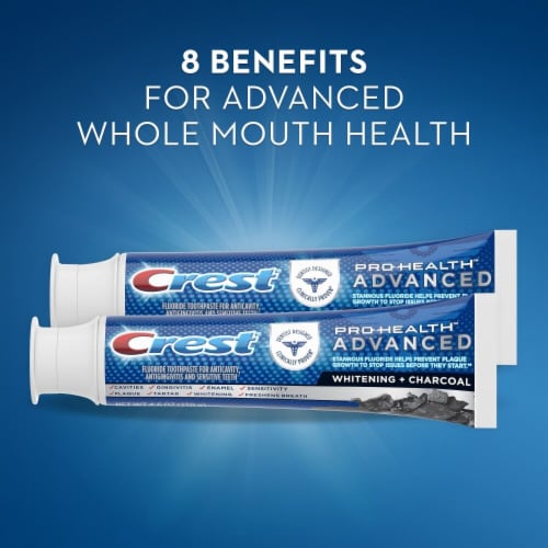 Crest ProHealth Advanced Whitening + Charcoal Toothpaste, 4.6 oz Ralphs