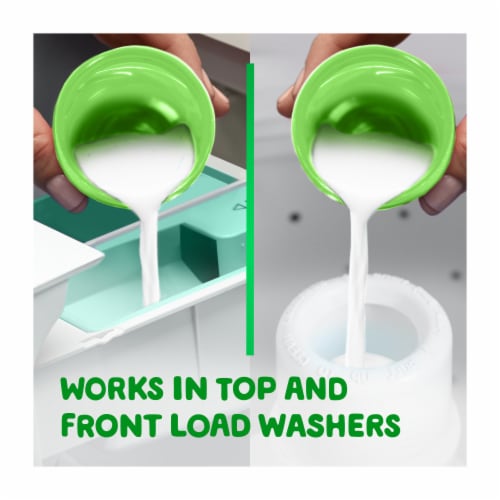 Gain + Odor Defense Liquid Fabric Softener, Super Fresh Blast Scent, 190 Loads, HE Compatible Perspective: bottom