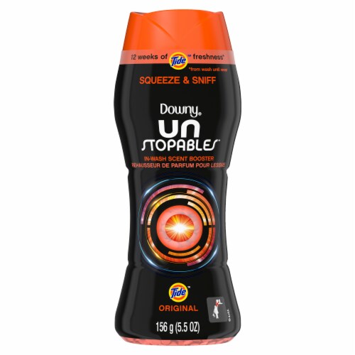Downy Unstopables Tide Original Scent In-Wash Scent Booster Beads Perspective: bottom