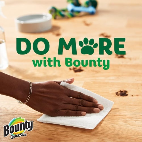 Bounty Select-A-Size Paper Towels Triple Rolls Perspective: bottom