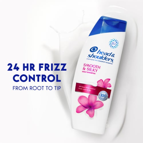 Head and Shoulders Smooth and Silky Dandruff Shampoo Perspective: bottom