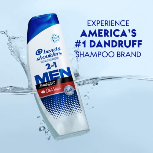 Head & Shoulders Swagger Old Spice 2 in 1 Men's Shampoo Perspective: bottom