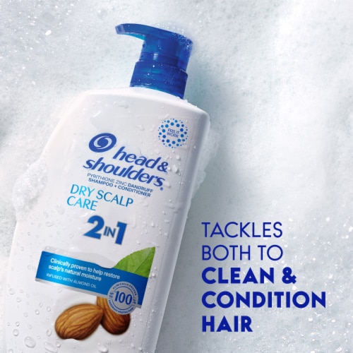 Head & Shoulders Dry Scalp Care 2 in 1 Dandruff Shampoo & Conditioner Perspective: bottom