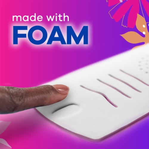 Always Radiant Feminine Pads for Women, Size 3 Heavy, with Wings, Light Clean Scent Perspective: bottom
