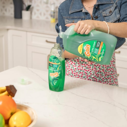 Gain Ultra Original Scent Dishwashing Liquid Dish Soap Perspective: bottom