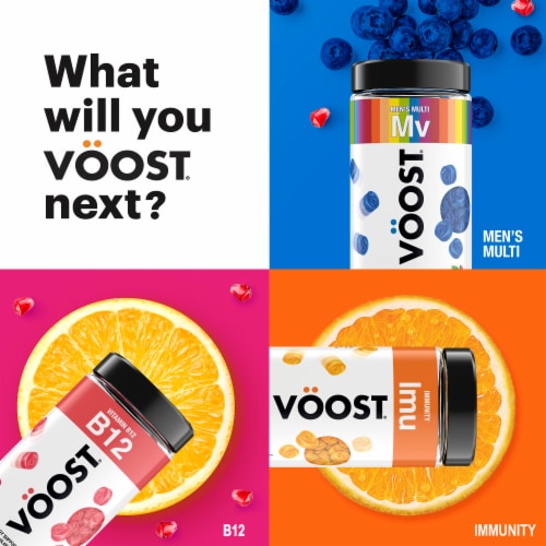 VÖOST Women's Multivitamin Gummies Perspective: bottom