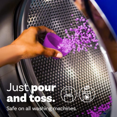 Downy Unstopables Lush In-Wash Laundry Scent Booster Beads Perspective: bottom