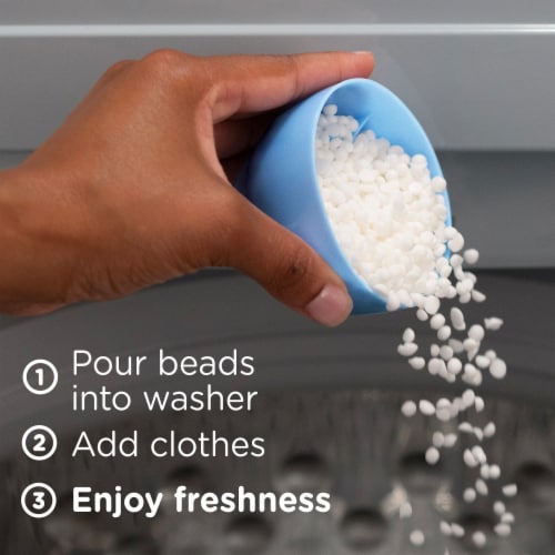 Downy Light Ocean Mist In-Wash Scent Booster Beads Perspective: bottom