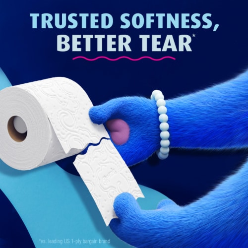 Charmin Ultra Soft Mega Roll Toilet Paper Perspective: bottom