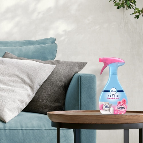 Febreze Fabric Spray Air Freshener Odor-Fighting Fabric Refresher Downy April Fresh Perspective: bottom