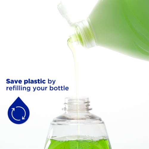 Dawn Ultra Antibacterial Dishwashing Liquid Apple Blossom Scent Dish Soap Perspective: bottom