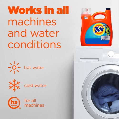 Tide® Febreze™ Sport Odor Defense™ Laundry Detergent Perspective: bottom