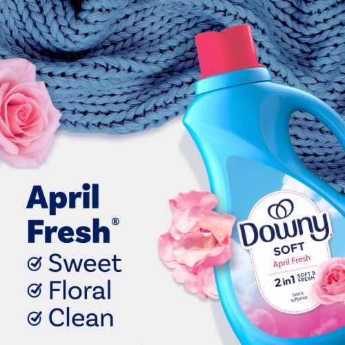 Downy April Fresh Liquid Fabric Softener Fabric Conditioner Perspective: bottom