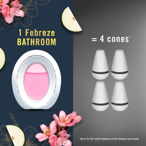 Febreze Air Freshener Nonenergized Continuous Action Japan Cherry Blossom Perspective: bottom