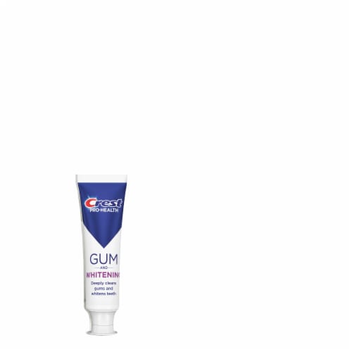 Crest Pro-Health Gum Detoxify Gentle Whitening Anti cavity, Antibacterial Fluoride Toothpaste Perspective: bottom
