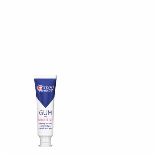 Crest Pro-Health Sensitive and Gum All Day Protection Anti cavity Toothpaste Perspective: bottom