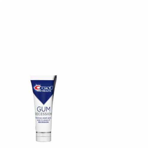 Crest Pro-Health Gum Rescue Toothpaste Anti cavity, Antibacterial Fluoridee Perspective: bottom