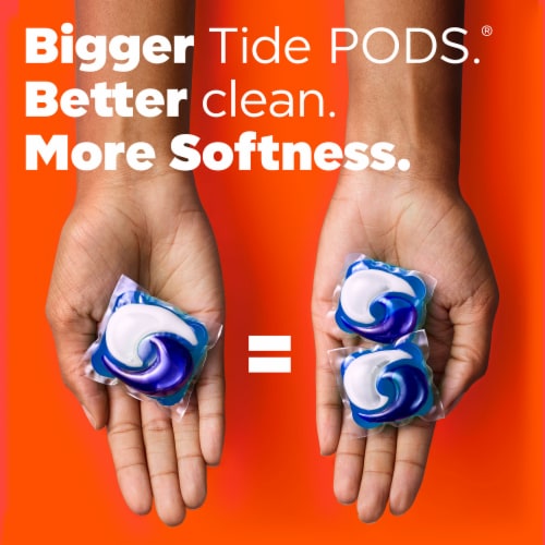Tide Pods With Downy April Fresh Laundry Detergent Pods Perspective: bottom