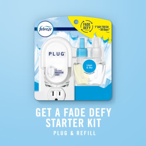 Febreze Plug Air Freshener Odor-Fighting Scented Oil Dual Refill Apple Mango Sunshine Perspective: bottom