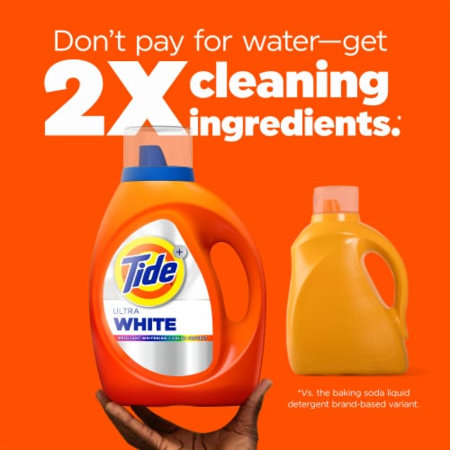 Tide Ultra White Liquid Laundry Detergent Perspective: bottom