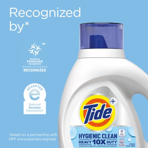 Tide Hygienic Clean Heavy Duty Free Nature Liquid Laundry Detergent Perspective: bottom