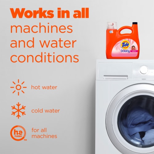 Tide With Downy April Fresh Liquid Laundry Detergent Perspective: bottom