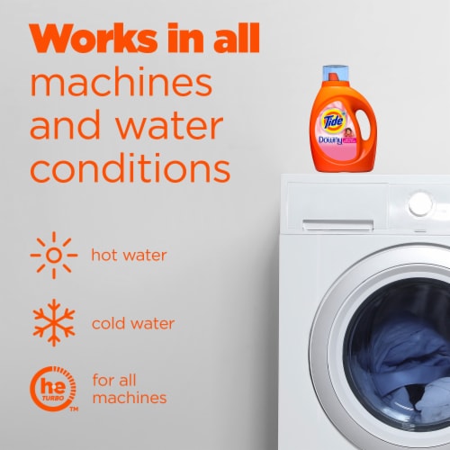 Tide With Downy April Fresh Liquid Laundry Detergent Perspective: bottom