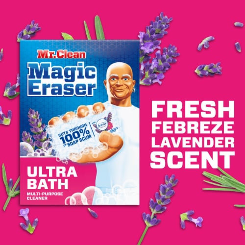 Mr. Clean Magic Eraser Ultra Bath Multi-Purpose Cleaning Pads Perspective: bottom