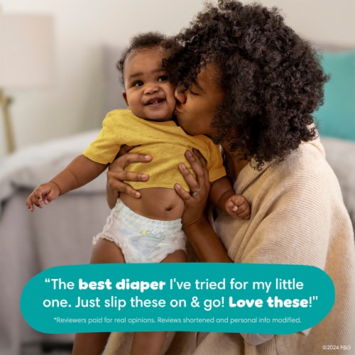Pampers Swaddlers 360 Pull-On Diapers, Size 6 (35+lbs) Perspective: bottom