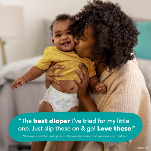 Pampers Swaddlers 360 Pull-On Diapers, Size 5 (27+lbs) Perspective: bottom