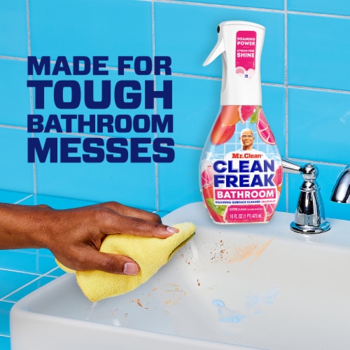Mr. Clean Clean Freak All Purpose Cleaner Spray Multi-Surface Cleaning Grapefruit Scent Perspective: bottom