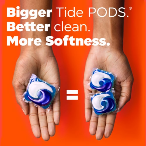 Tide Pods With Downy April Fresh Laundry Detergent Pods Perspective: bottom