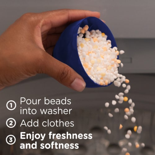 Downy Blends Toasted Vanilla In-Wash Laundry Scent Booster Beads Perspective: bottom