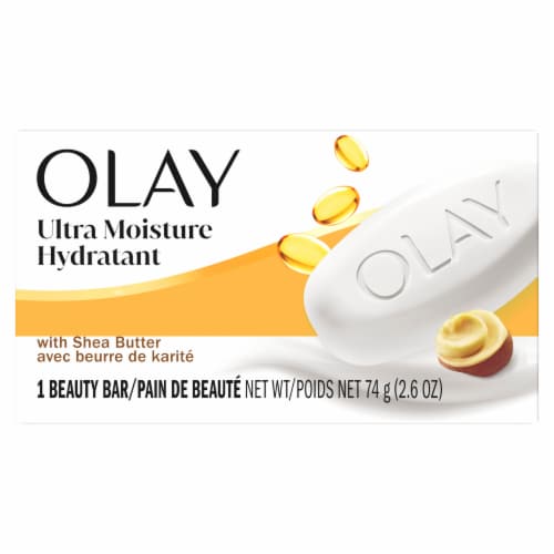 Olay Ultra Moisture Shea Butter Beauty Bar with Vitamin B3 Complex Perspective: bottom