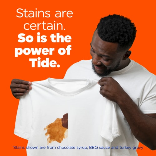 Tide Power Pods Oxi Boost Laundry Detergent Pods Perspective: bottom